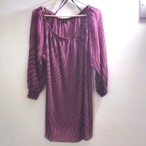 Unique Spectrum Boho Blouse with Belt Size 3X